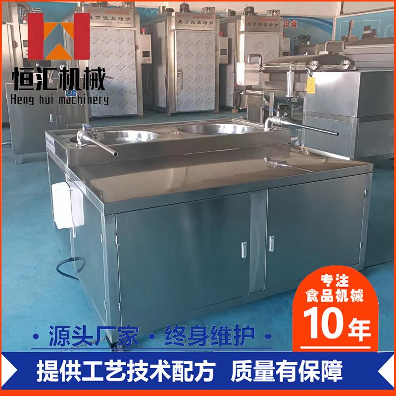 全自动液压灌肠机 卧式单/双嘴灌肠机不锈钢 香肠腊肠粉肠肠设备