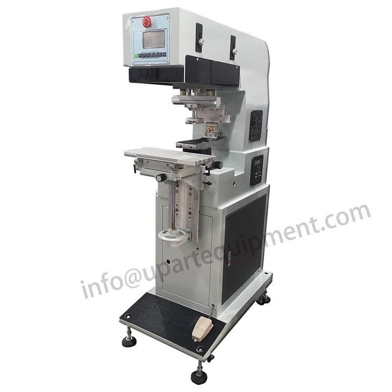 气动油盘式单色移印机 LOGO印刷机 加湿器面板印刷机