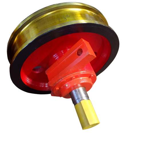 700*180轨道轮组单梁300行吊轮加工非标车轮片工程机械配件厂家