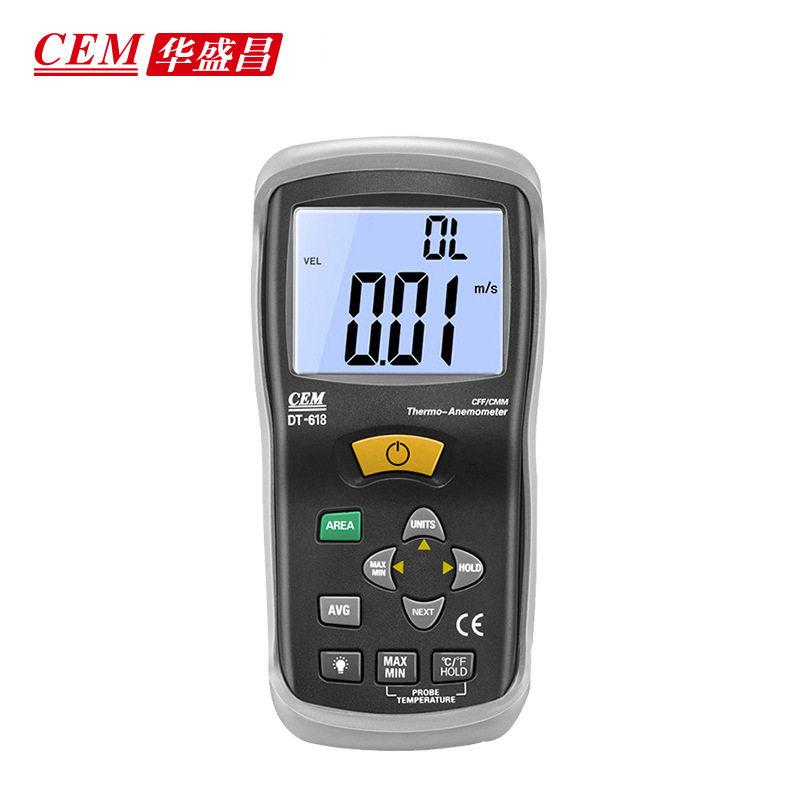 CEM华盛昌DT-613型工业数字带探头温度计 双通道K型热电偶测温仪