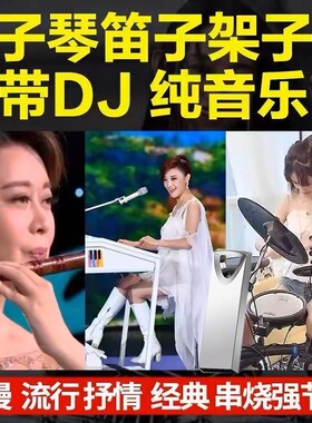 电子琴笛子架子鼓流行DJ纯音乐串烧经典轻音乐无损车载音乐优U盘