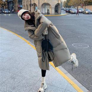 孕妇厚长款 设感计b128 外套宽松大码 新款 面加暖 111保羽绒服女冬季