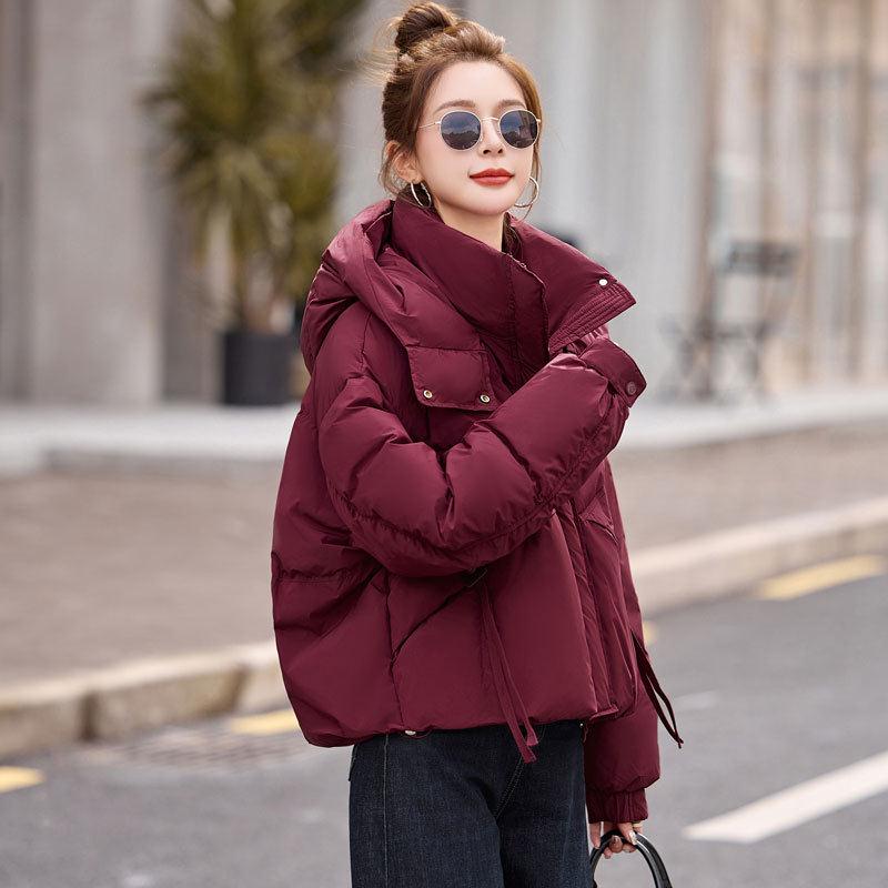 超好关8617看羽绒服女款季款女冬士短款小个面子流行女式包服外新