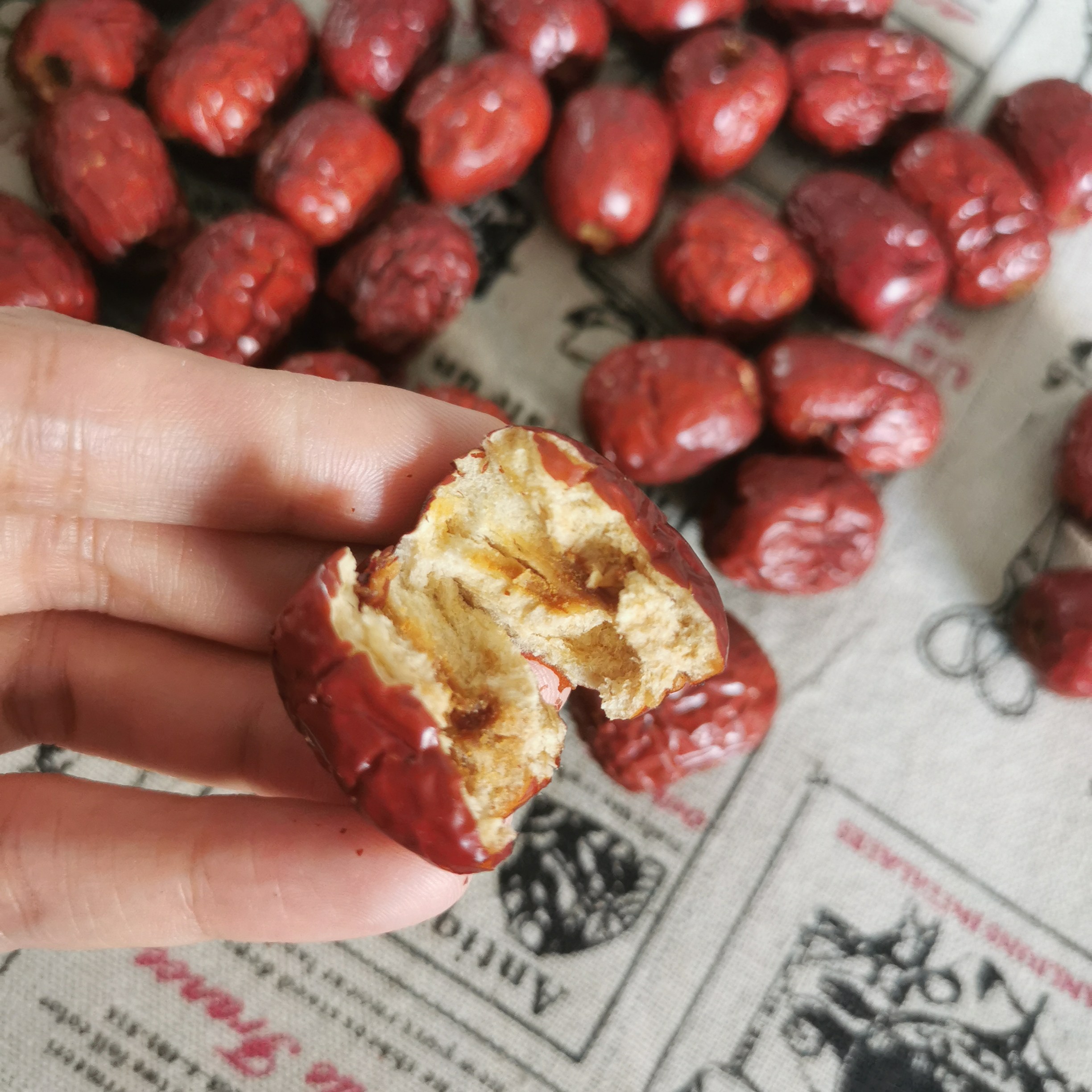 雨乐农品 红枣去核大枣免洗即食大枣无添加 400g  5包包邮