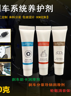 汽车分泵刹车盘制动器保养套装刹车清洗剂耐高温润滑消音脂润滑剂