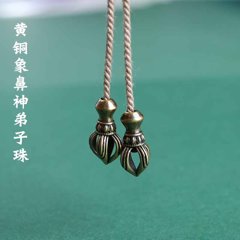 沃莹纯铜不掉色藏式文玩配饰