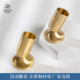 椅子脚黄铜可活动脚套家具五金配件万向金属脚垫柜子脚新中式 轻奢