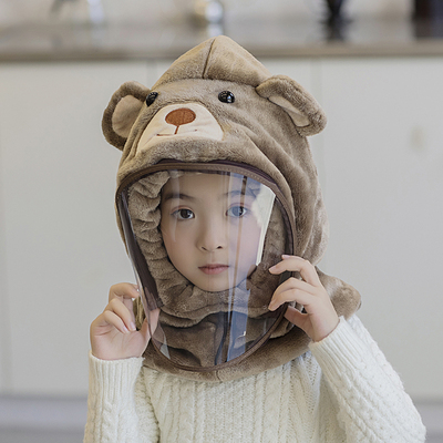 套头帽骑车可爱秋冬季防寒面罩