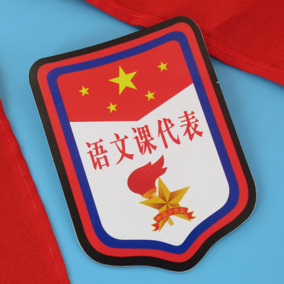 语文课代表臂章牌子少先队员班干部徽章别针式袖标小学生干部袖章