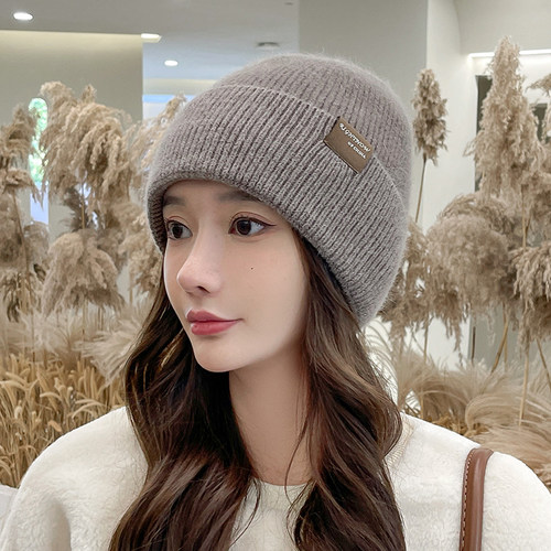 巧米莎针织毛线帽出游休闲女冬季