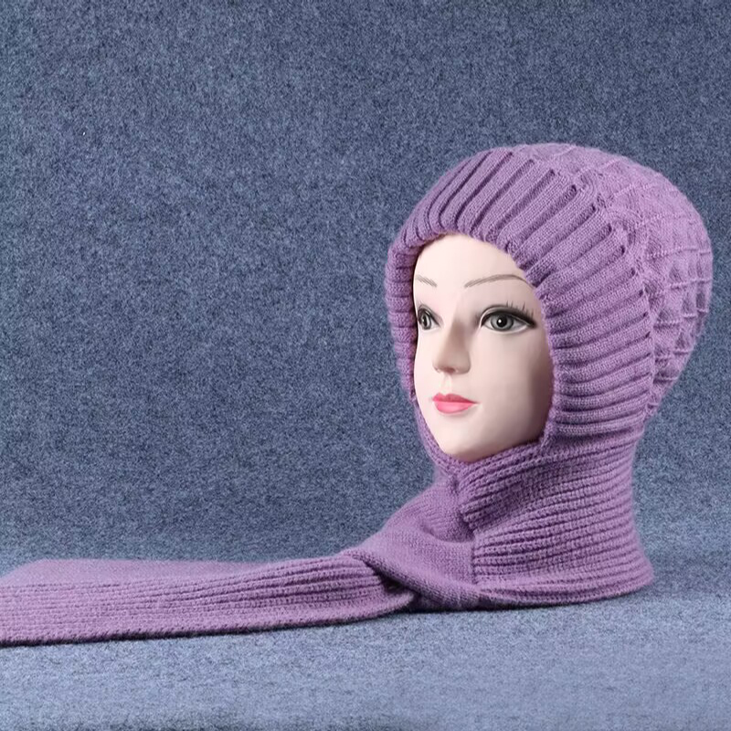 巧米莎毛线帽逛街百搭女冬季