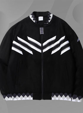 李宁19CBA篮球全明星 羊毛 运动棉服夹克保暖外套球员同款AJMP003