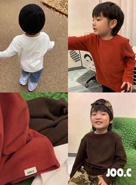 JOO.C秋冬人手一件的双面德绒蓄热保暖圆领打底