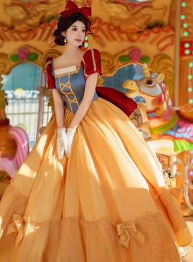 六一儿童节白雪公主cosplay服装演出连衣裙在逃公主18岁成人礼服