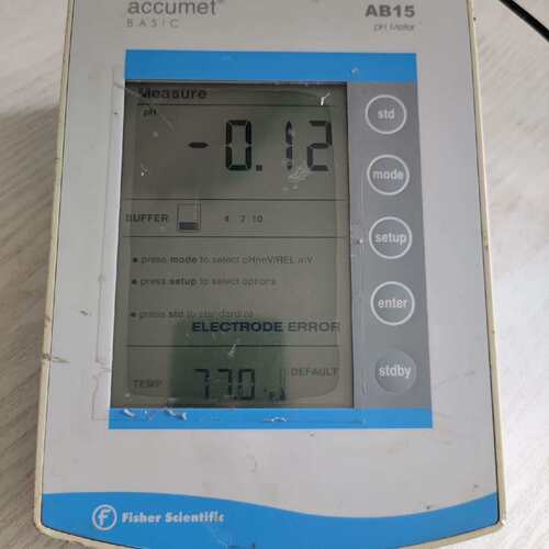 可维修Fisher pH Meter 15，简单测试正常，上议价