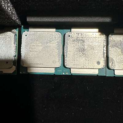可维修CPU E5-2640v3 。实物图，单价议价