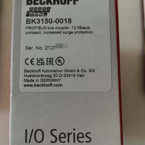 可维修倍福BK3150-0018 PROFIBUS总线耦合器，议价