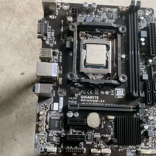 可维修技嘉ga-h110m-s2主板加g4560和G4400 一议价