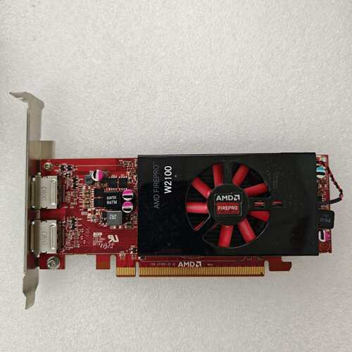 可维修AMD FirePro W2100专业显卡，双DP接口议价