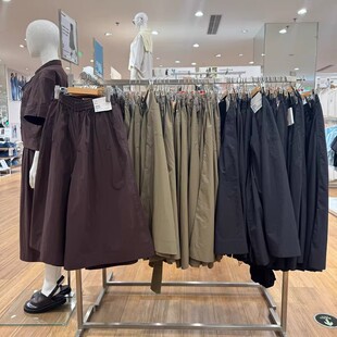 女装 裤 休闲裙裤 松紧腰宽松显瘦百搭休闲裤 子479399 阔腿裤 日单