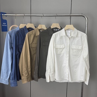 牛仔工装 外套480004 衬衫 水洗衬衣空调衫 479579 长袖 日单2025秋季
