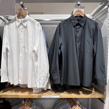 日单2025夏季男装女装宽松衬衫/长袖衬衣休闲薄外套480294 476024