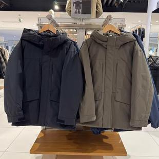 日单！男装女装高性能复合连帽外套/保暖夹克含羽绒休闲470073