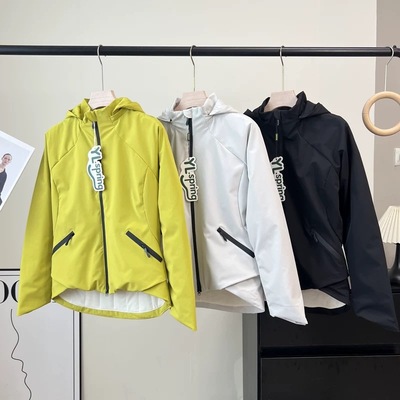 大厂订单  男女情侣款户外运动连帽外套防风防泼水保暖休闲冲锋衣