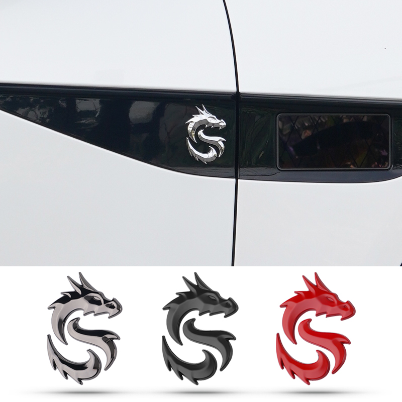 适用红旗新标玄影龙HS5 H5 H9 H7H6汽车装饰金属侧标尾改装车身贴
