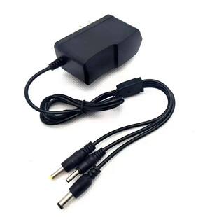 通用钓鱼灯强光手电筒头灯充电器3.6V锂电池座充 3.7V 4.2V万能充