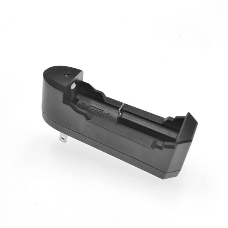 18650单槽充锂电池充电器4.2v/3.7v锂电池强光手电筒头灯充头