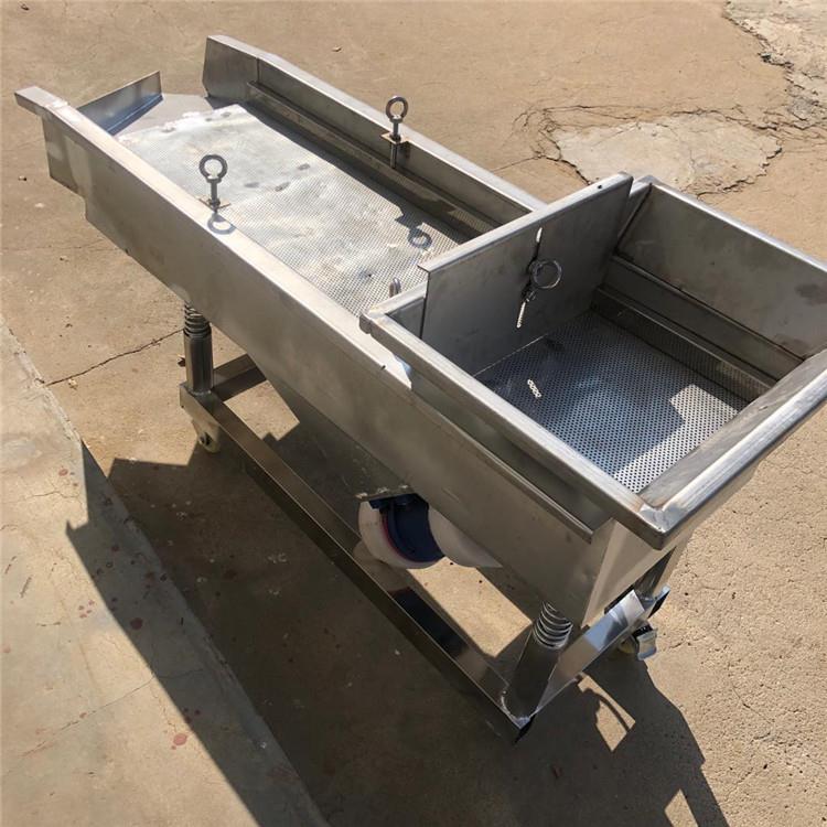 电动双层筛网筛选机 直线过筛机 大小分离振动筛