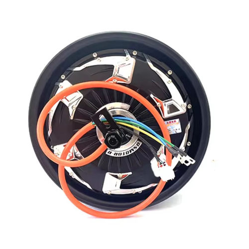QSMOTOR全顺直流电机72V12寸40H3000W电动车电摩电机马达V4特价