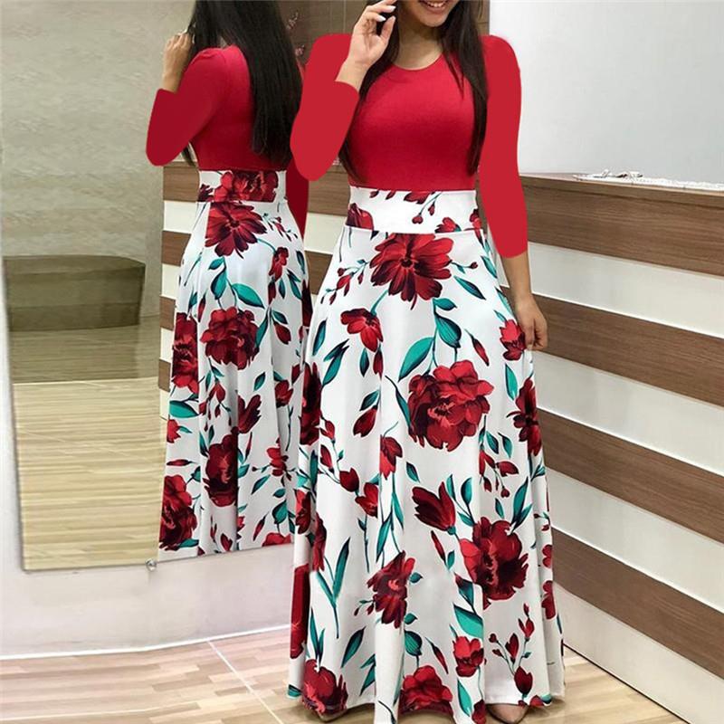 plus size dress women S-5XL autumn big women skirt 时尚女裙