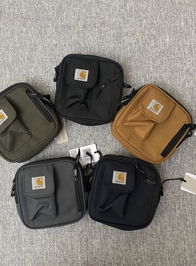 正品卡哈特carhartt斜挎包小方包男女单肩包ins同款帆布工装风包