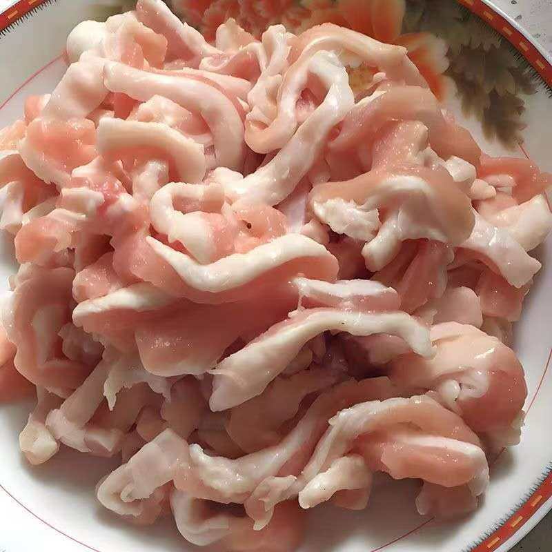 猪板筋肉新鲜猪肉丝条状生猪肉贵州农家猪肉条真空包装
