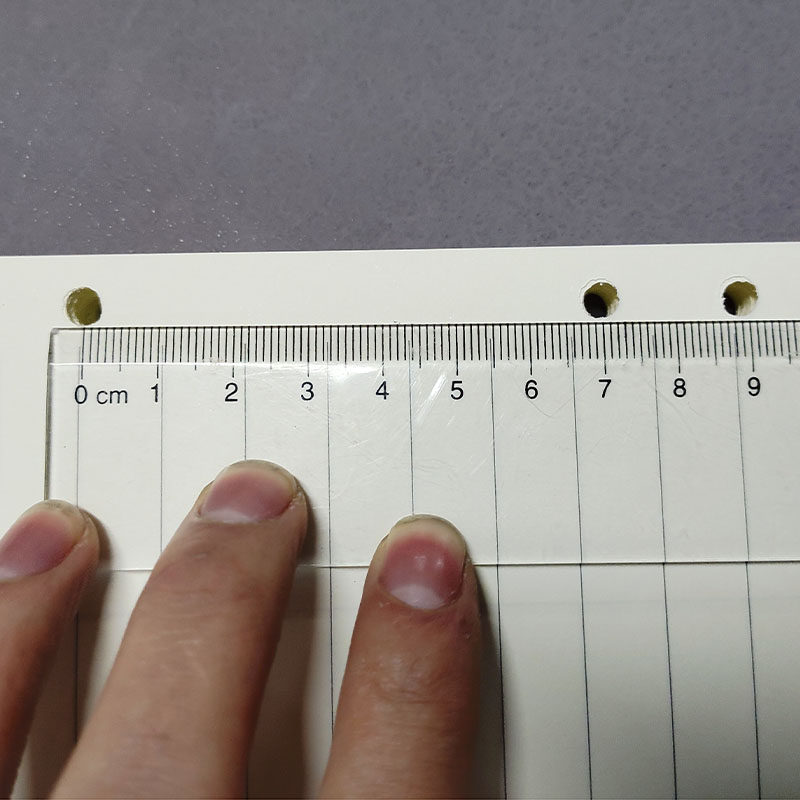 11MM 간격 A5 루스리프 노트 컬럼 포함 교체 코어 6홀 루스리프 노트 노트 컬럼 수정