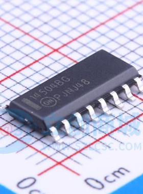 MC14504BDR2G 全新原装 14504BG SOP16 转换器/电平移位 假一赔十