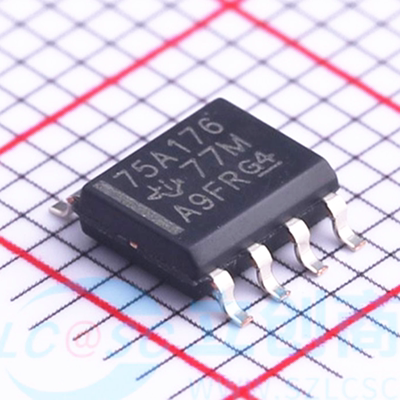 SN75ALS176DR SN75ALS176D 封装SOP8 接口 SN75ALS176 全新原装
