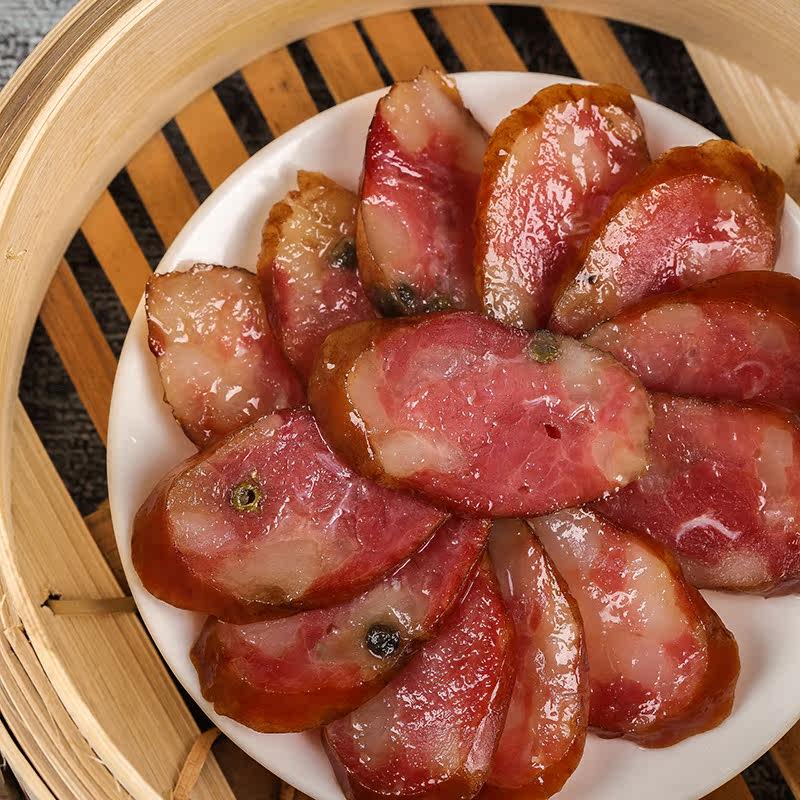 永川特产黄瓜山烟熏腊肠500g