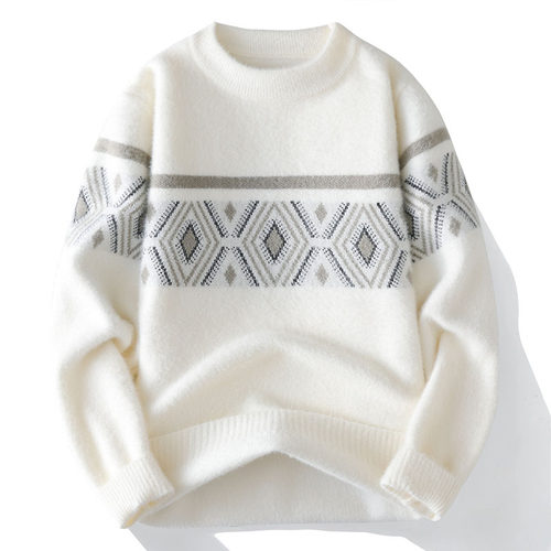 加厚保暖毛衣男士潮牌青少年学生