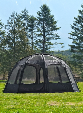 Kzm viva圆顶帐篷户外露营营地球帐篷战术天窗通风透气多人帐篷