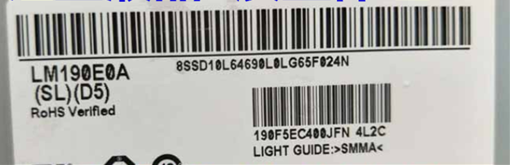 原装19寸LM190E0A-SLD5 SLD1 SLA1 SLC1 SLE1 LM190E0C-SLA1屏