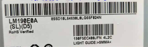 原装19寸LM190E0A-SLD5 SLD1 SLA1 SLC1 SLE1 LM190E0C-SLA1屏
