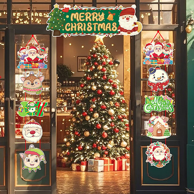 圣诞节门头装饰品KT板