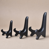 水晶矿石原石支架展示架塑料折叠架工艺品摆件底座圆盘子挂盘支架