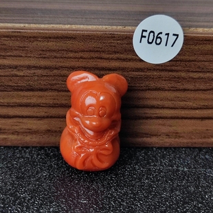 天然南红玛瑙保山雕刻件柿子吊坠文玩佛珠手串DIY配饰散珠配件