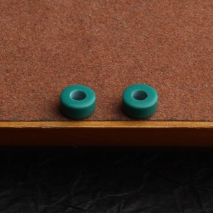 平替绿松石隔片垫片大孔道散珠圆珠桶珠老型腰珠隔珠线束diy配件