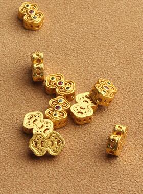 沙金保色18K哑金铃铛风铃