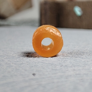 天然红玛瑙珠风化包浆隔片隔珠垫片大孔道隔珠手串DIY散珠配饰